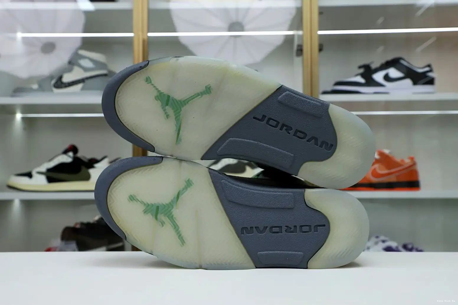 'GREEN BEAN' JORDAN AIR 2022 Kimikick RETRO 5 0625